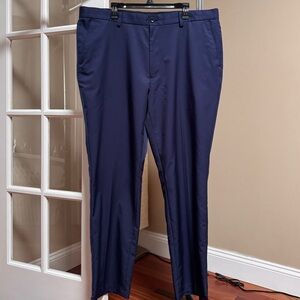 Greg Norman Collection Men's Deep Blue Dress/Golf Pants